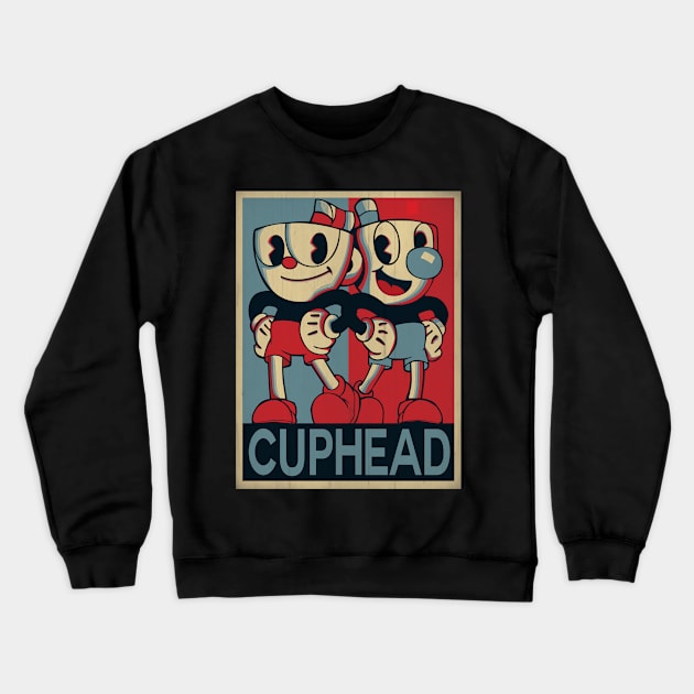 Cuphead Crewneck Sweatshirt by dnacreativedesign